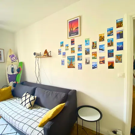 Daire Hypercentre-perret, Emplacement Ideal, Cocon Cozy Et Chaleureux De 50m2 Le Havre